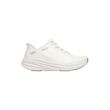 Pantofi sport Bobs Skillz Slip-ins cu model uni - Alb murdar