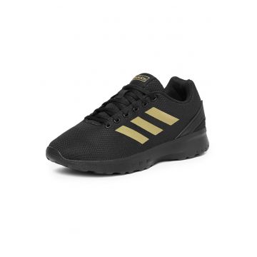 Pantofi sport dama -  alergare - confort negru - textil
