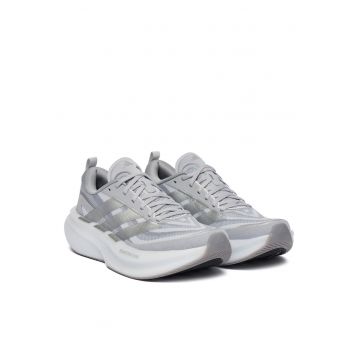 Pantofi sport dama -  alergare - gri - material textilqfwqdq - Gri