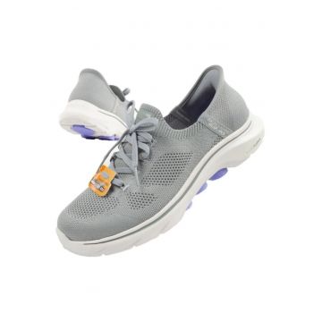Pantofi sport de dama  Go Walk 7-Via [125213/GYLV] SLIP-INS - gri