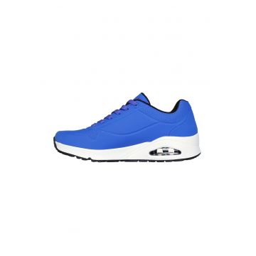 Pantofi sport de piele ecologica Uno Stand On Air - Albastru