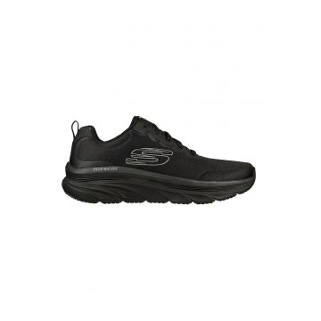 Pantofi sport din material textil D'Lux Walker-Scrambler - Negru/Gri carbune