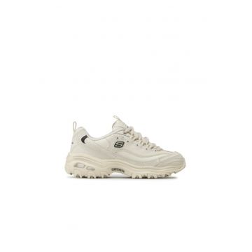 Pantofi sport din piele cu logo D'Lites Fresh Start - Alb - Alb murdar
