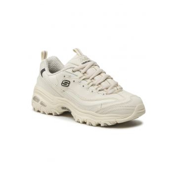 Pantofi sport din piele cu logo D'Lites Fresh Start - Alb - Bej