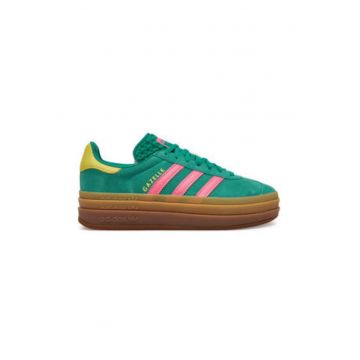 Pantofi sport din piele intoarsa cu profil jos Gazelle