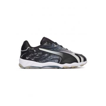 Pantofi sport Inhale RIPNDIP cu strat exterior din piele ecologica - Negru/Gri