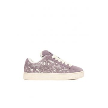 Pantofi sport low-cut XL RIPNDIP din piele intoarsa - Violet