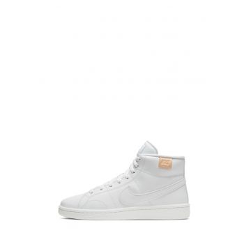 Pantofi sport mid-high din piele Court Royale 2 - Alb