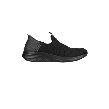 Pantofi sport slip-ins din material textil Ultra Flex 3.0 - Negru stins