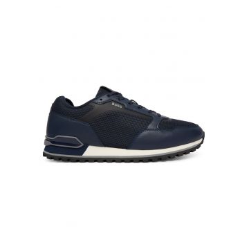 Tenisi barbati  Dark Blue 401 - Parkour-L - culoare albastru inchis - material textil