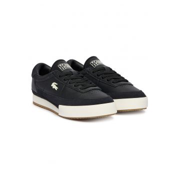 Tenisi dama -  piele naturala - negru - confortabili -