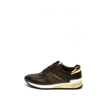 Pantofi sport cu garnituri cu aspect oglinda Allie