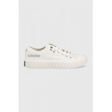Palladium tenisi Palla Ace Cvs femei, culoarea alb