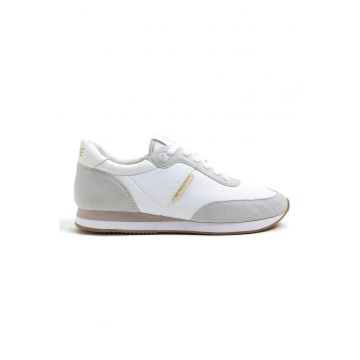 Pantofi sport low-top cu garnituri de piele intoarsa Tori