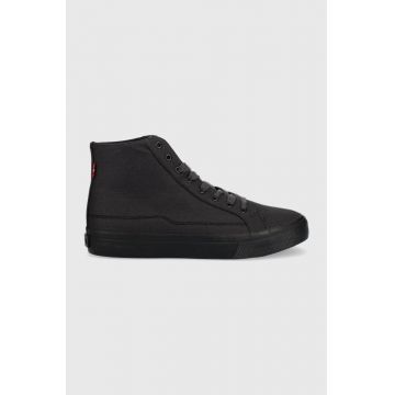Levi's tenisi Decon Mid barbati, culoarea negru
