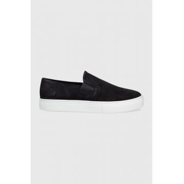 Vagabond Shoemakers tenisi din piele intoarsa Paul 2.0 barbati, culoarea negru