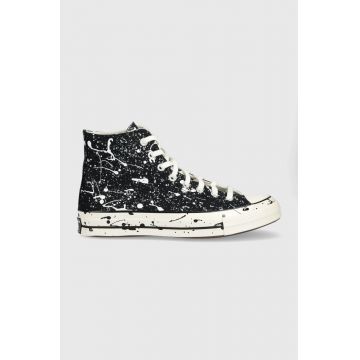 Converse tenisi Chuck 70 Hi culoarea negru