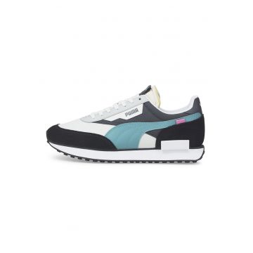 Pantofi sport unisex cu insertii de piele intoarsa Future Rider