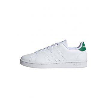 Pantofi sport din piele ecologica cu design perforat Advantage