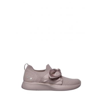 Pantofi sport slip-on cu detaliu funda Bobs Squad 2-Bow Beauty