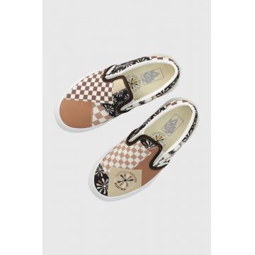 Vans tenisi copii culoarea maro