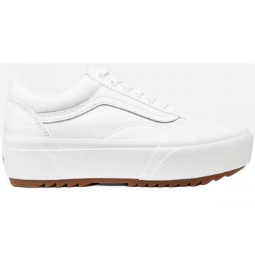 Tenisi cu platforma unisex Vans Old Skool VN0A4U15L5R1, 38.5, Alb