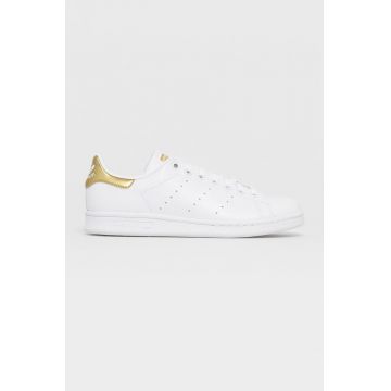 adidas Originals sneakers G58184 culoarea alb, cu toc plat G58184-WHT/GLDM