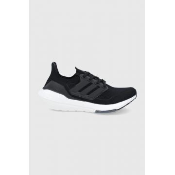 Adidas Performance Pantofi FY0402 culoarea negru, cu toc plat