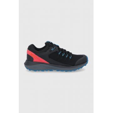 Columbia Pantofi Trailstorm culoarea negru, cu toc plat 1938911-012