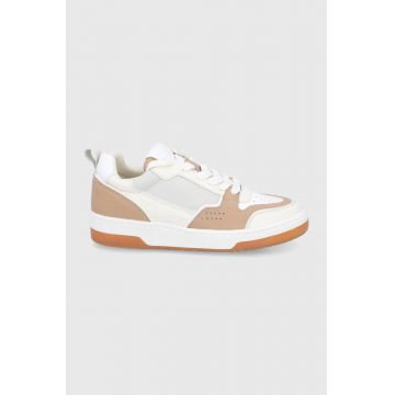 Answear Lab Pantofi culoarea maro, cu toc plat