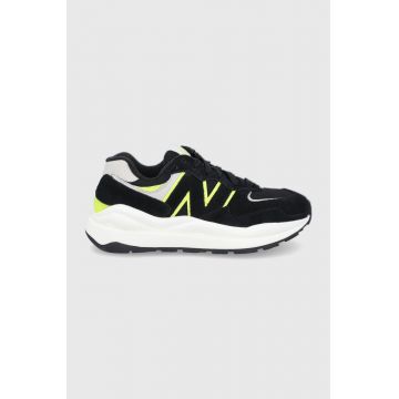 New Balance Pantofi W5740HL1 culoarea negru, cu toc plat W5740HL1-001