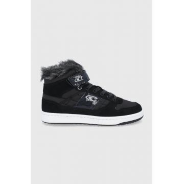 O'Neill Pantofi culoarea negru, cu toc plat