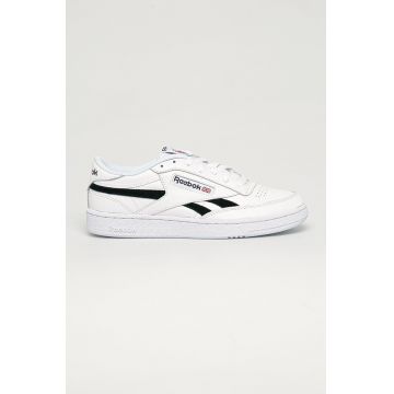 Reebok Classic sneakers din piele culoarea alb