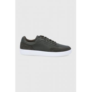 Boss Ghete de piele culoarea verde