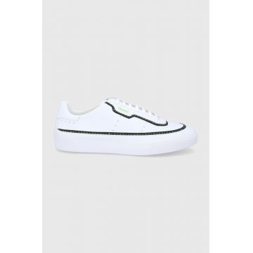 Hugo ghete de piele culoarea alb