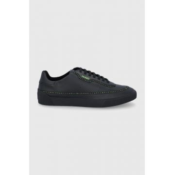 Hugo ghete de piele culoarea negru