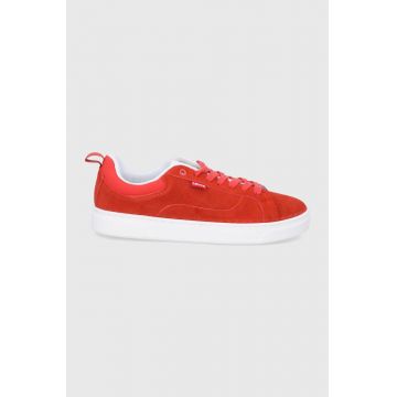 Levi's Pantofi culoarea rosu
