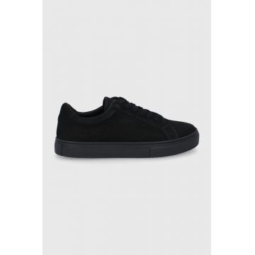 Vagabond Shoemakers pantofi de piele intoarsa Paul 2.0 culoarea negru