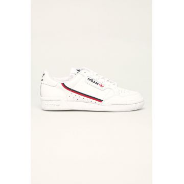 adidas Originals sneakers copii Continental 80 culoarea alb F99787