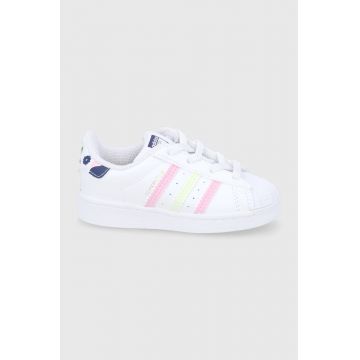 adidas Originals pantofi copii Superstar GY3332 culoarea alb