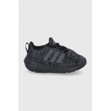 Adidas Originals Pantofi copii Swift Run 22 El I GW8167 culoarea negru