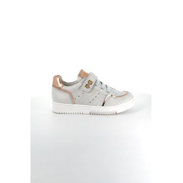 Primigi ghete de piele culoarea alb