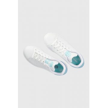 adidas Originals sneakers pentru copii Stan Smith culoarea alb