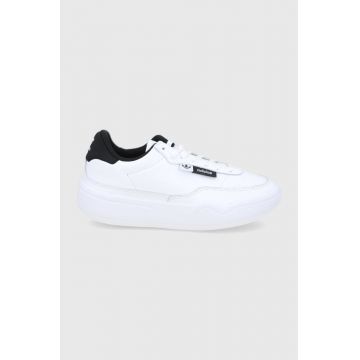 adidas Originals ghete de piele GW5364 culoarea alb