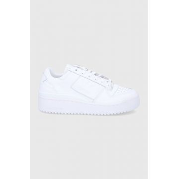 adidas Originals ghete de piele FY9042 culoarea alb