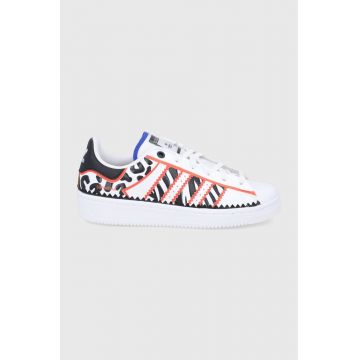 adidas Originals sneakers Superstar culoarea alb