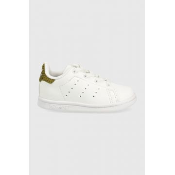 adidas Originals sneakers pentru copii Stan Smith GY9025 culoarea alb