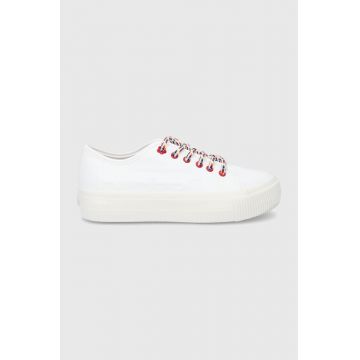 Desigual pantofi culoarea alb