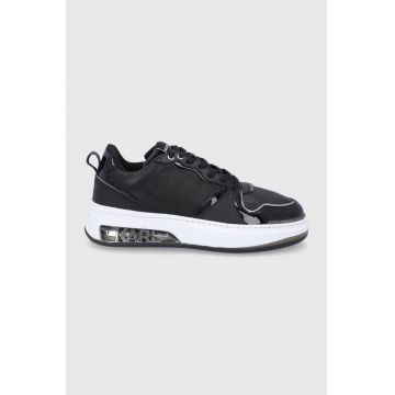 Karl Lagerfeld pantofi Elektra culoarea negru, cu platforma