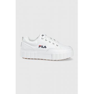 Fila sneakers Sandblast culoarea alb